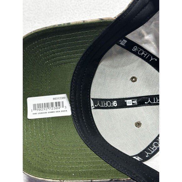 Seattle Seahawks New Era 9Fourty Strapback Camo Hat Adjustable Cap NFL Football - Picture 4 of 7